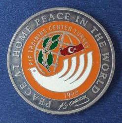 NATO Pfp PArtnership for Peace Eğitim Merkezi Ankara Madalyonu