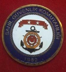 Sahil Güvenlik İkmal Merkezi Komutanlığı Madalyonu