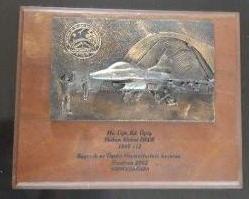 4 . Ncü Ana Jet Üs Komutanlığı Ankara Akıncı Üssü Plaketi 2002
