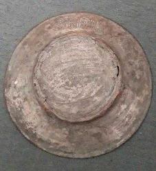 Ermenice Yazılı Osmanlı Dönemi Bakır Tabak ( Haliyle )