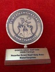 Antika - TÜRKSAT DÜNYA UZAY HAFTASI ETKİNLİK PLAKETİ 2008 - kitantik - kitaLog