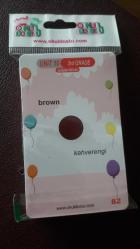 TEMEL İNGİLİZCE OYUN ÖĞRENİM KARTLARI Fun with English Word Bank - 3 . Derece / Sınıf Resimli İngilizce Kelime Kartları.  ( 82 adet kart Ambalajında ) Marka:Okul Dostu