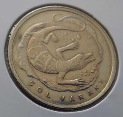 2015 BİR 1 TÜRK LİRASI ÇÖL VARANI HATIRA PARASI ÇİLL ÇÇÇ2D3 NADİR