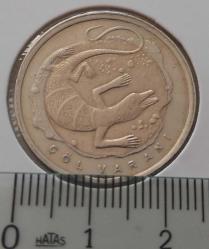 2015 BİR 1 TÜRK LİRASI ÇÖL VARANI HATIRA PARASI ÇİLL ÇÇÇ2D3 NADİR