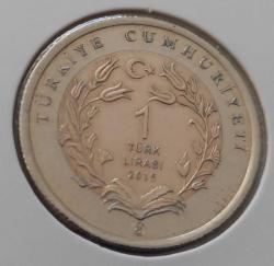 2015 BİR 1 TÜRK LİRASI ÇÖL VARANI HATIRA PARASI ÇİLL ÇÇÇ2D3 NADİR