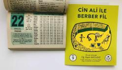 22 Eylül 2002 hediyelik orijinal Semerkand takvim yaprağı (Cin Ali kitabı hediyeli:)
