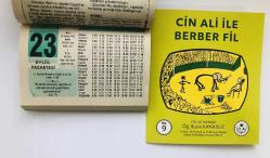 23 Eylül 2002 hediyelik orijinal Semerkand takvim yaprağı (Cin Ali kitabı hediyeli:)