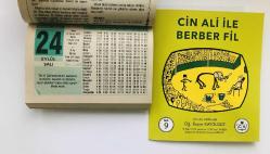 24 Eylül 2002 hediyelik orijinal Semerkand takvim yaprağı (Cin Ali kitabı hediyeli:)