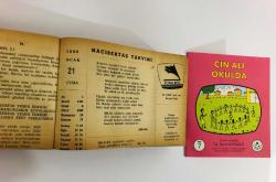 21 Ocak 1966 hediyelik orijinal Hacıbektaş takvim yaprağı (Cin Ali kitabı hediyeli:)