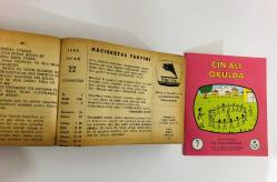 22 Ocak 1966 hediyelik orijinal Hacıbektaş takvim yaprağı (Cin Ali kitabı hediyeli:)