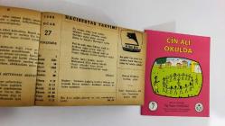 27 Ocak 1966 hediyelik orijinal Hacıbektaş takvim yaprağı (Cin Ali kitabı hediyeli:)