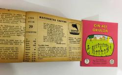 29 Ocak 1966 hediyelik orijinal Hacıbektaş takvim yaprağı (Cin Ali kitabı hediyeli:)