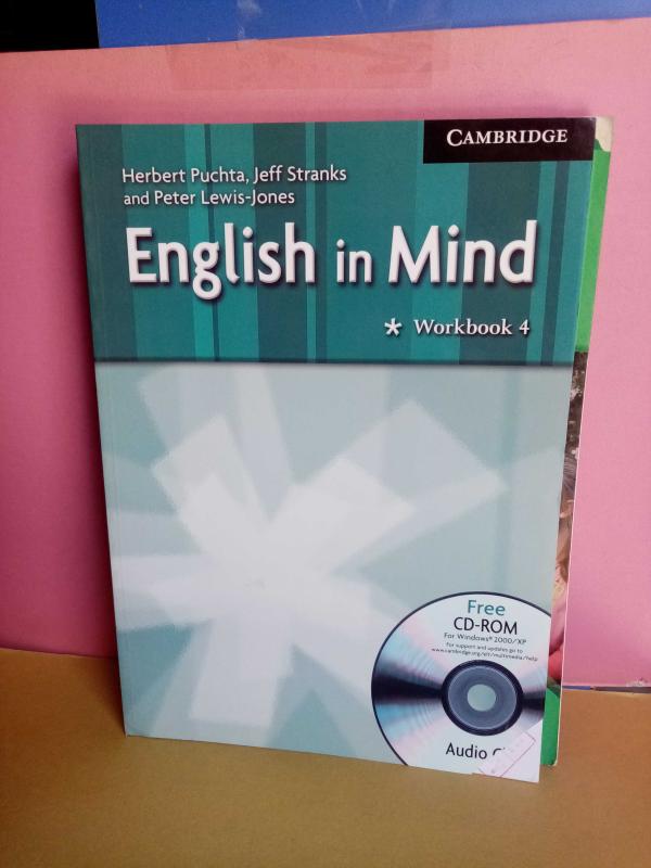 ENGLISH IN MIND WORKBOOK 4+CD-ROM( 2.EL)