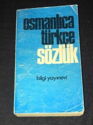 OSMANLICA TÜRKÇE SÖZLÜK