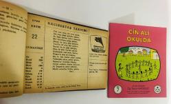 22 Ekim 1966 hediyelik orijinal Hacıbektaş takvim yaprağı (Cin Ali kitabı hediyeli:)