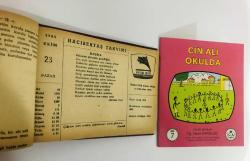23 Ekim 1966 hediyelik orijinal Hacıbektaş takvim yaprağı (Cin Ali kitabı hediyeli:)