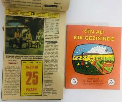 25 Haziran 1978 hediyelik orijinal Hürriyet takvim yaprağı (Cin Ali kitabı hediyeli:)