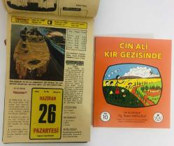 26 Haziran 1978 hediyelik orijinal Hürriyet takvim yaprağı (Cin Ali kitabı hediyeli:)