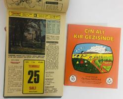 25 Temmuz 1978 hediyelik orijinal Hürriyet takvim yaprağı (Cin Ali kitabı hediyeli:)