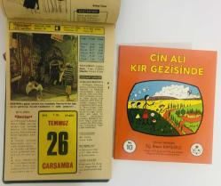 26 Temmuz 1978 hediyelik orijinal Hürriyet takvim yaprağı (Cin Ali kitabı hediyeli:)