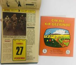 27 Temmuz 1978 hediyelik orijinal Hürriyet takvim yaprağı (Cin Ali kitabı hediyeli:)