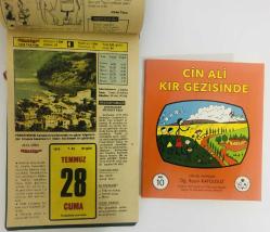 28 Temmuz 1978 hediyelik orijinal Hürriyet takvim yaprağı (Cin Ali kitabı hediyeli:)