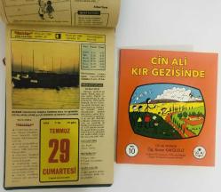 29 Temmuz 1978 hediyelik orijinal Hürriyet takvim yaprağı (Cin Ali kitabı hediyeli:)