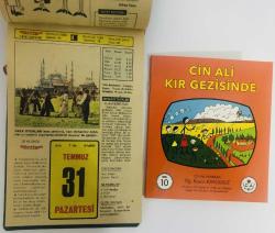 31 Temmuz 1978 hediyelik orijinal Hürriyet takvim yaprağı (Cin Ali kitabı hediyeli:)