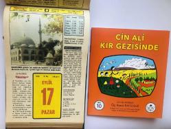 17 Eylül 1978 hediyelik orijinal Hürriyet takvim yaprağı (Cin Ali kitabı hediyeli:)