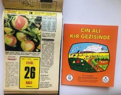 26 Eylül 1978 hediyelik orijinal Hürriyet takvim yaprağı (Cin Ali kitabı hediyeli:)