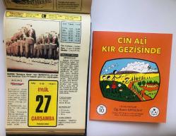 27 Eylül 1978 hediyelik orijinal Hürriyet takvim yaprağı (Cin Ali kitabı hediyeli:)