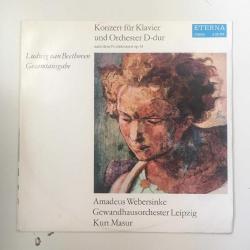 Ludwig van Beethoven / Amadeus Webersinke / Gewandhausorchester Leipzig / Kurt Masur - Konzert Für Klavier Und Orchester D-dur (Nach Dem Violinkonzert Op. 61)