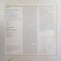 Ludwig van Beethoven / Amadeus Webersinke / Gewandhausorchester Leipzig / Kurt Masur - Konzert Für Klavier Und Orchester D-dur (Nach Dem Violinkonzert Op. 61)