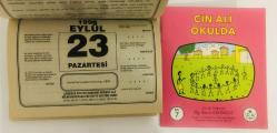 23 Eylül 1996 hediyelik orijinal Şahkulu takvim yaprağı (Cin Ali kitabı hediyeli:)