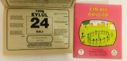 24 Eylül 1996 hediyelik orijinal Şahkulu takvim yaprağı (Cin Ali kitabı hediyeli:)