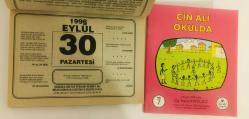 30 Eylül 1996 hediyelik orijinal Şahkulu takvim yaprağı (Cin Ali kitabı hediyeli:)