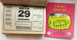 29 Mayıs 1996 hediyelik orijinal Şahkulu takvim yaprağı (Cin Ali kitabı hediyeli:)