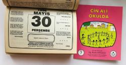 30 Mayıs 1996 hediyelik orijinal Şahkulu takvim yaprağı (Cin Ali kitabı hediyeli:)