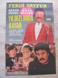 Efemera - FERDİ TAYFUR YILDIZLARDA KAYAR SİNEMA FİLM ORJİNAL AFİŞ . - kitantik - kitaLog