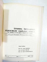İstanbul Üniversitesi Dişhekimliği Fakültesi dergisi Cilt:11 Sayı:1