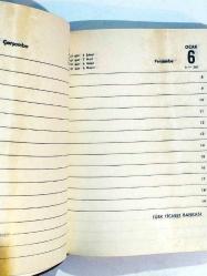 Türk Ticaret Bankası 1972 yılı ajandası - Yaş Günü Hediyesi