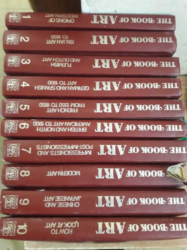 THE BOOK OF ART 10 VOLUME - İkinci El Kitap - kitantik
