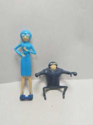 FG15-------2 ADET PLASTİK FİGÜR