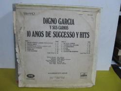 More images  Digno Garcia Y Sus Carios – 10 Anos De Successo Y Hits LP
