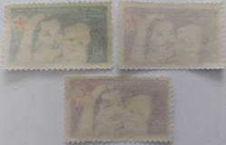 1955 TÜRKİYE ÇOCUK ESİRGEME KURUMU ŞEFKAT PULLARI MH TAM SERİ 1ÇÇ1OO1A PEK ÇIKMAZ