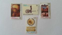 1987 KANUNİ SULTAN SÜLEYMAN SERİSİ MNH TAM SERİ 2024 KATALOK DEĞERİ;250.00TL MNH 'Sİ NADİRDİR