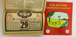 29 Haziran 1981 hediyelik orijinal Kızılay takvim yaprağı (Cin Ali kitabı hediyeli:)