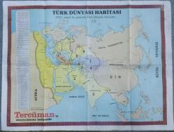 Efemera - Türk Dünyası Haritası - kitantik - kitaLog