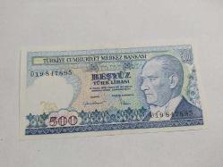 PR106--D893--896 SERİ DÖRT ADET--KAĞIT 500 TÜRK LİRASI-çok temiz