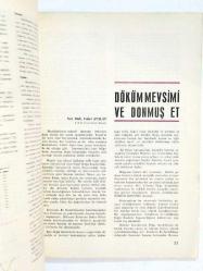 Et Endüstrisi dergisi Sayı:1 - 1966 - Dergi